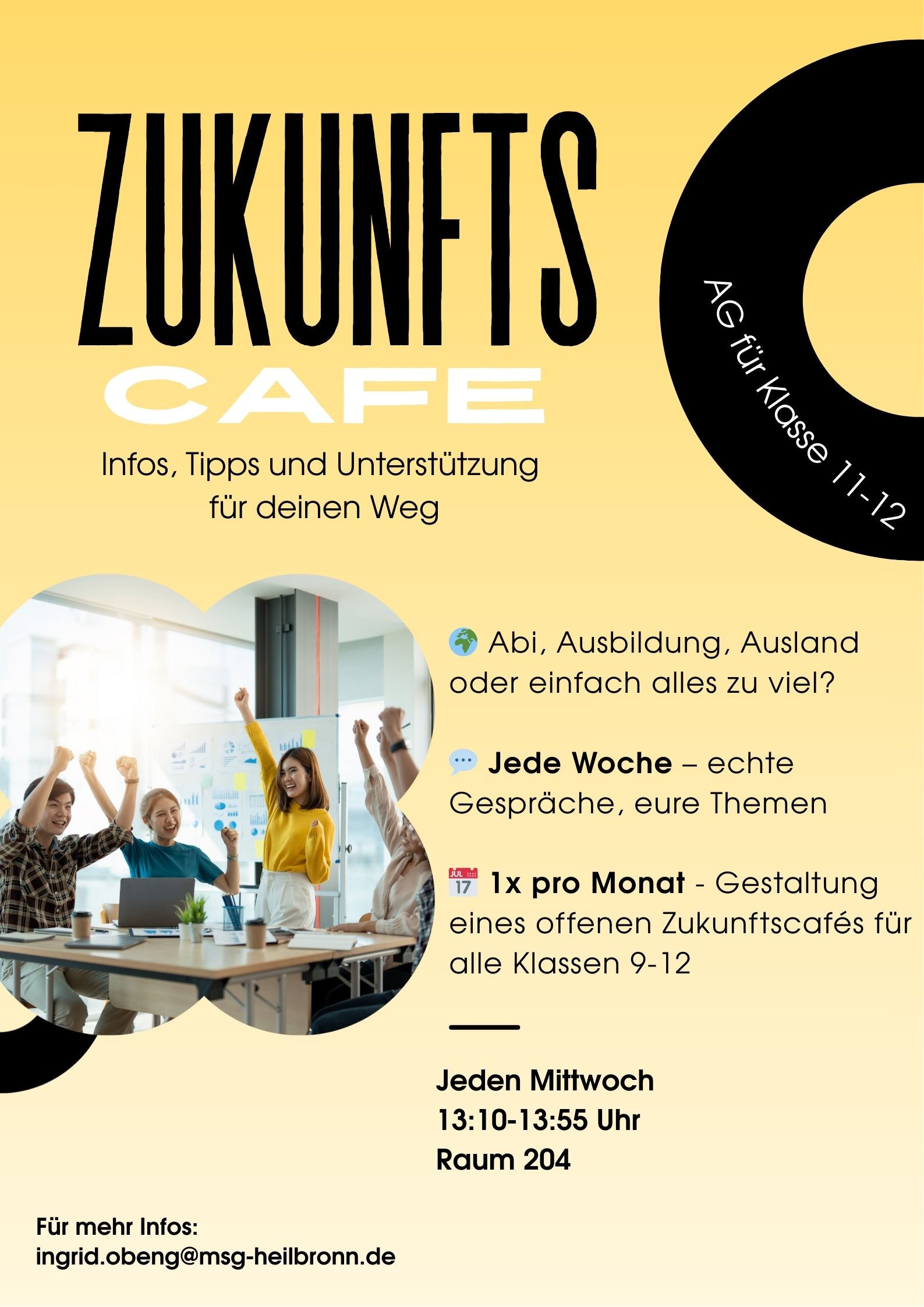 Zukunftscafe Flyer