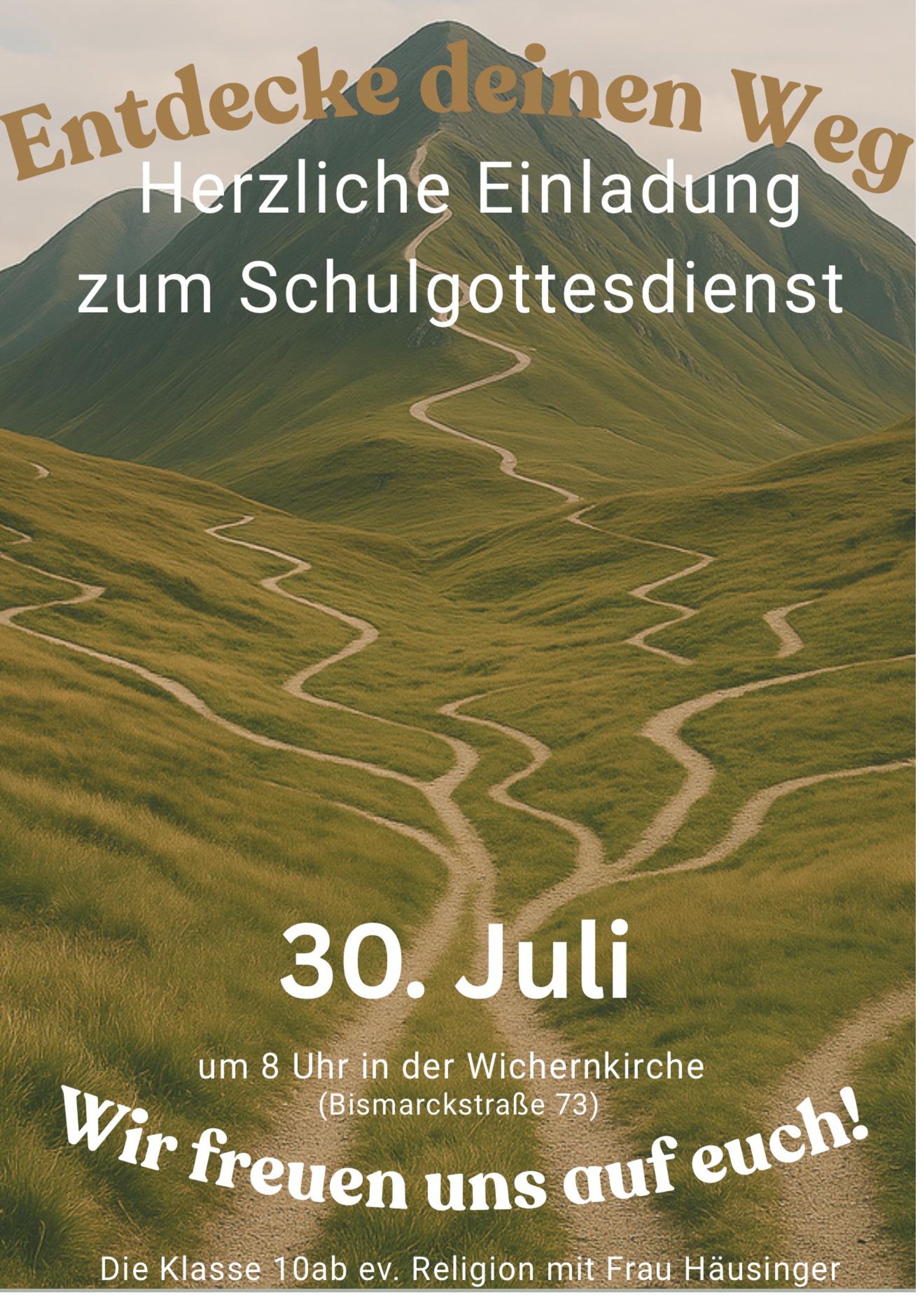 Plakat Gottesdienst 2025